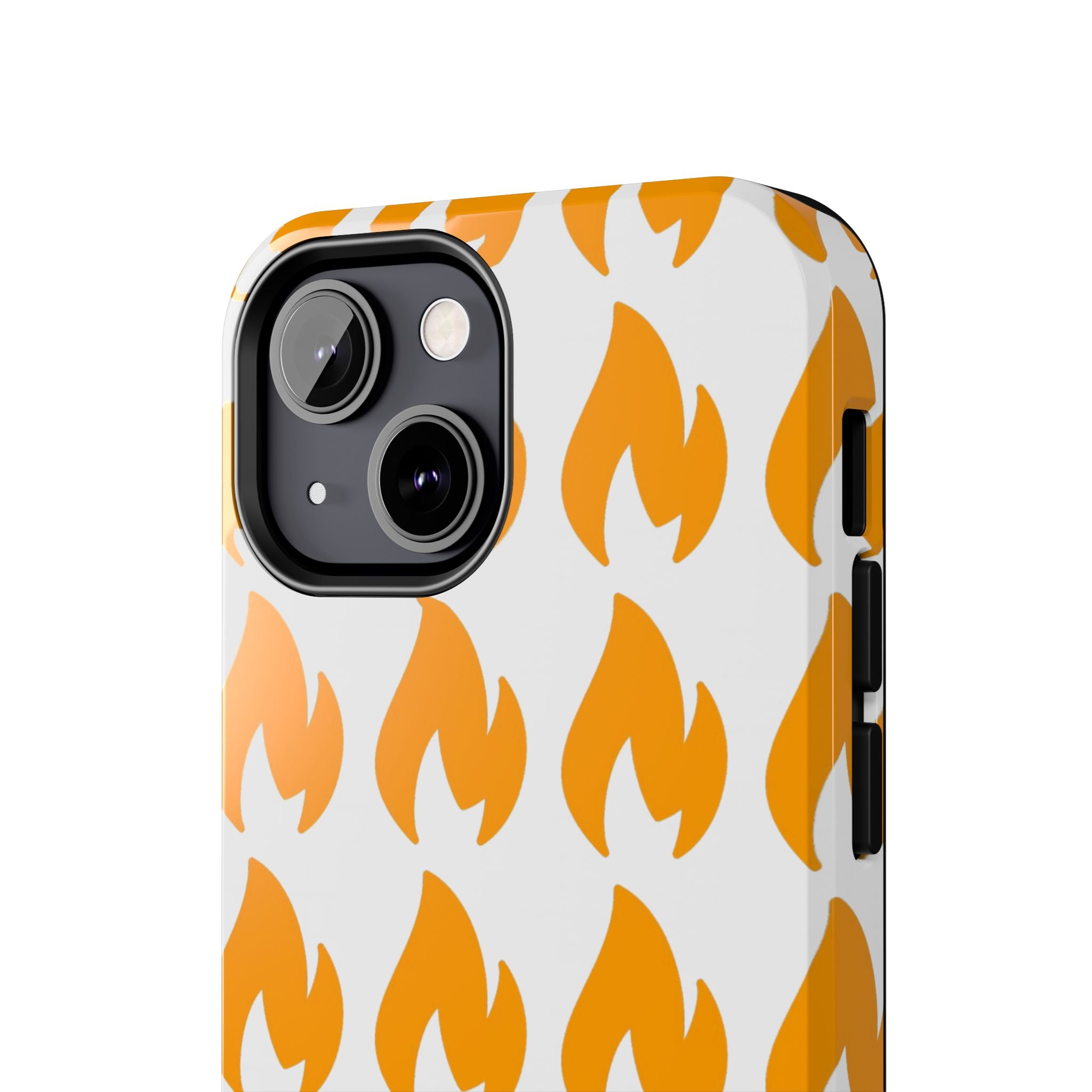 Phone Cases - Tough Orange Inginite Logo Pattern for iPhone & Samsung