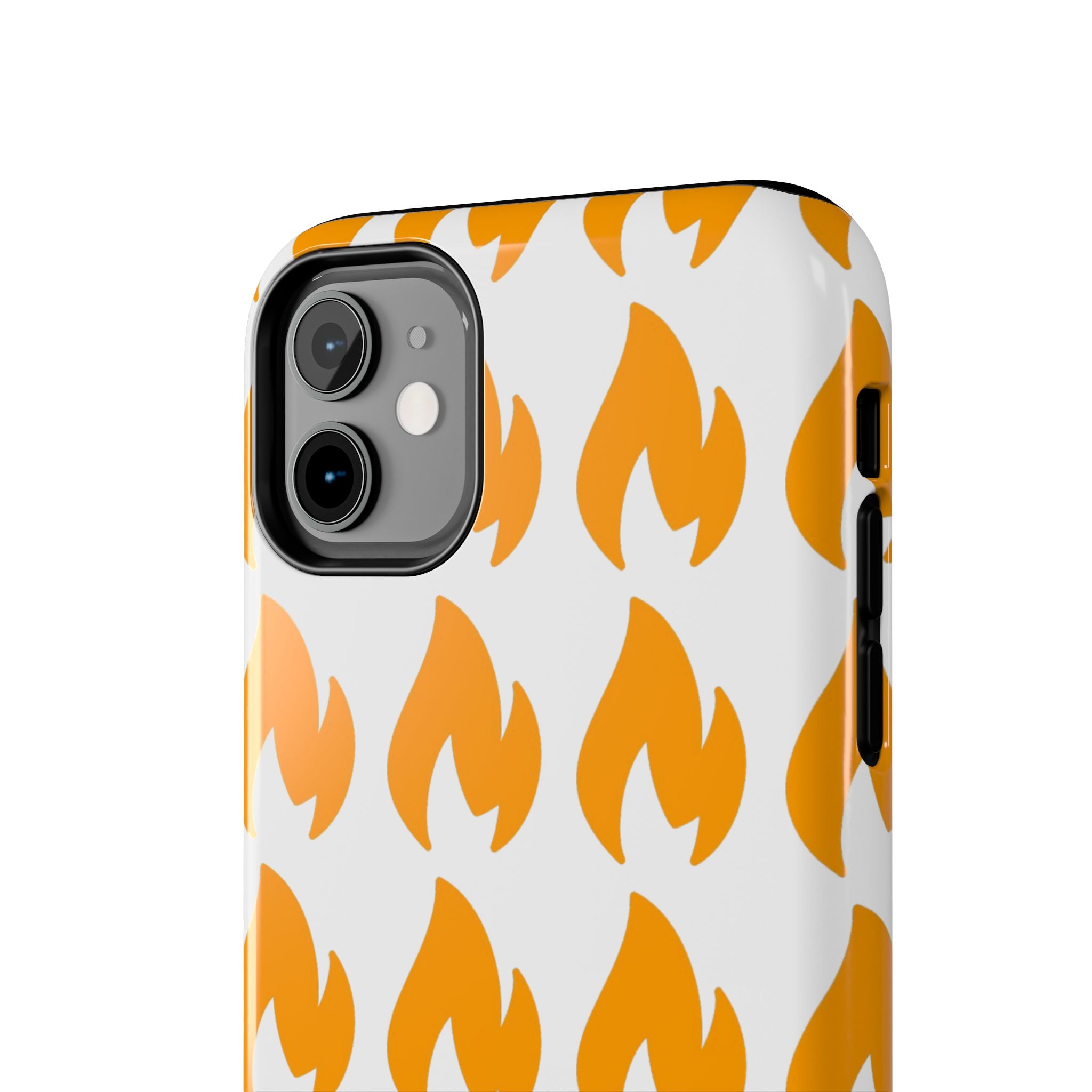 Phone Cases - Tough Orange Inginite Logo Pattern for iPhone & Samsung