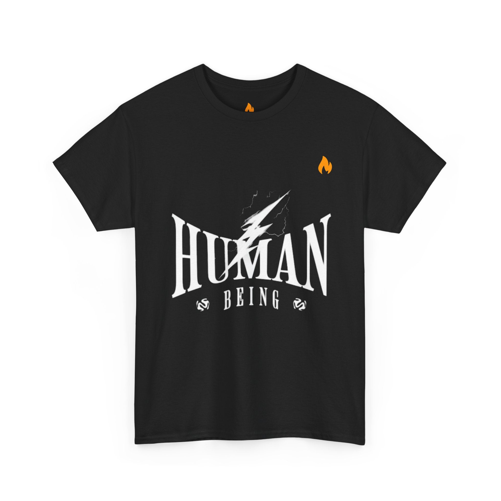 T-Shirt Human Being Graphic Design with Ignite Branding Logo Unisex Tee