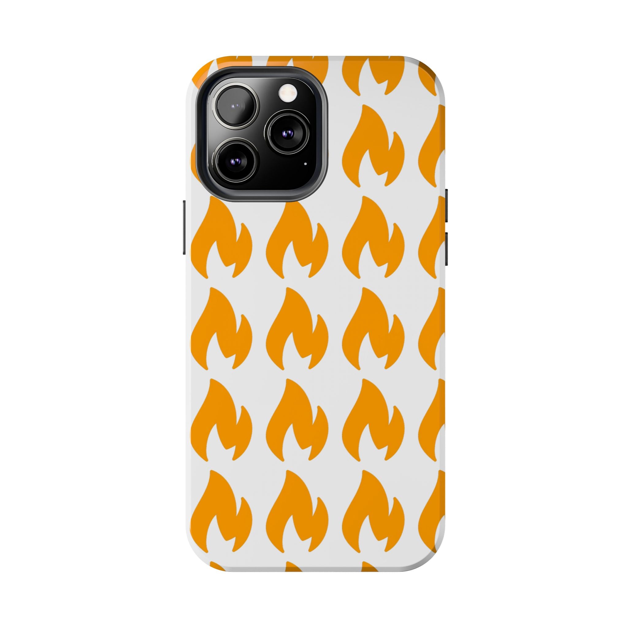 Phone Cases - Tough Orange Inginite Logo Pattern for iPhone & Samsung