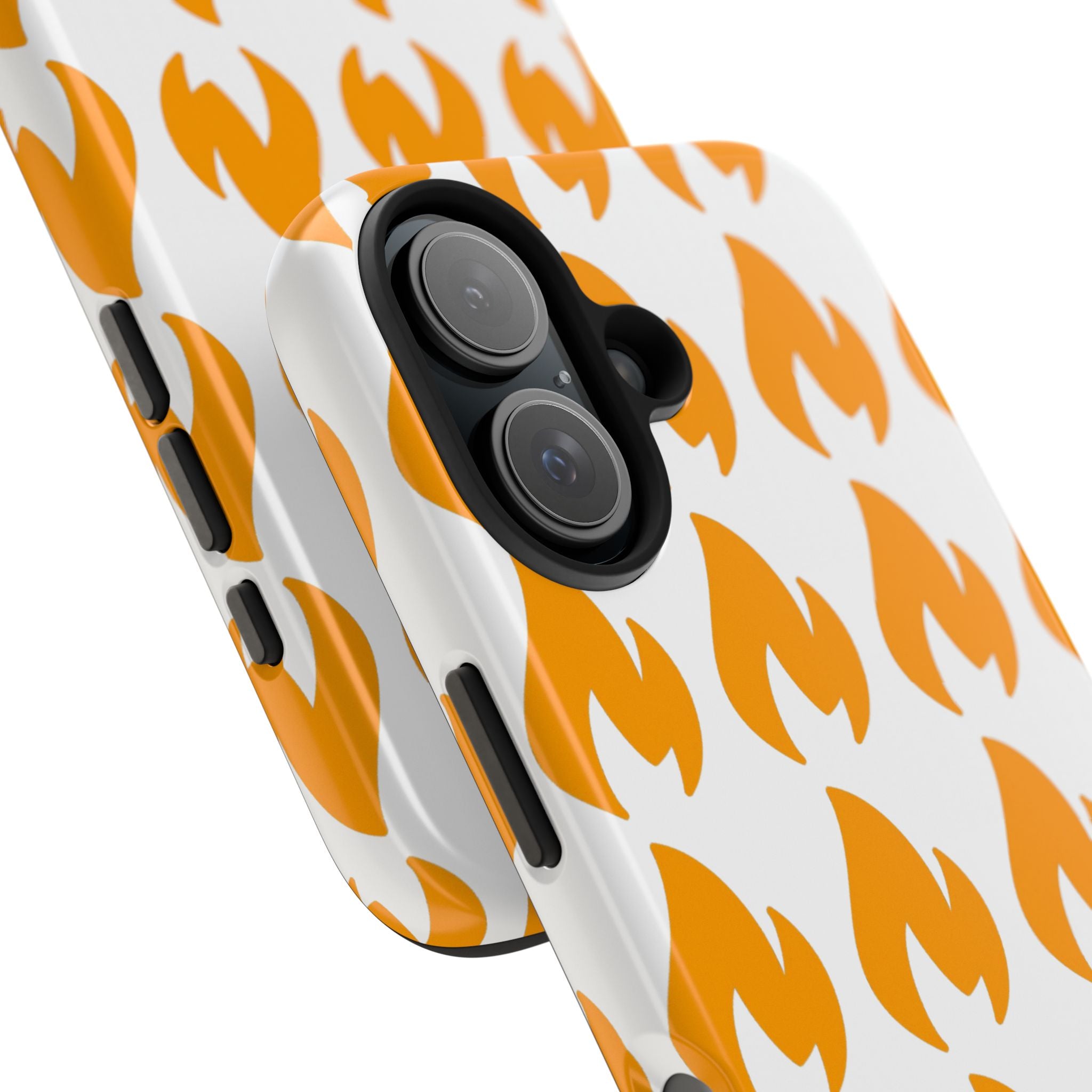 Phone Cases - Tough Orange Inginite Logo Pattern for iPhone & Samsung