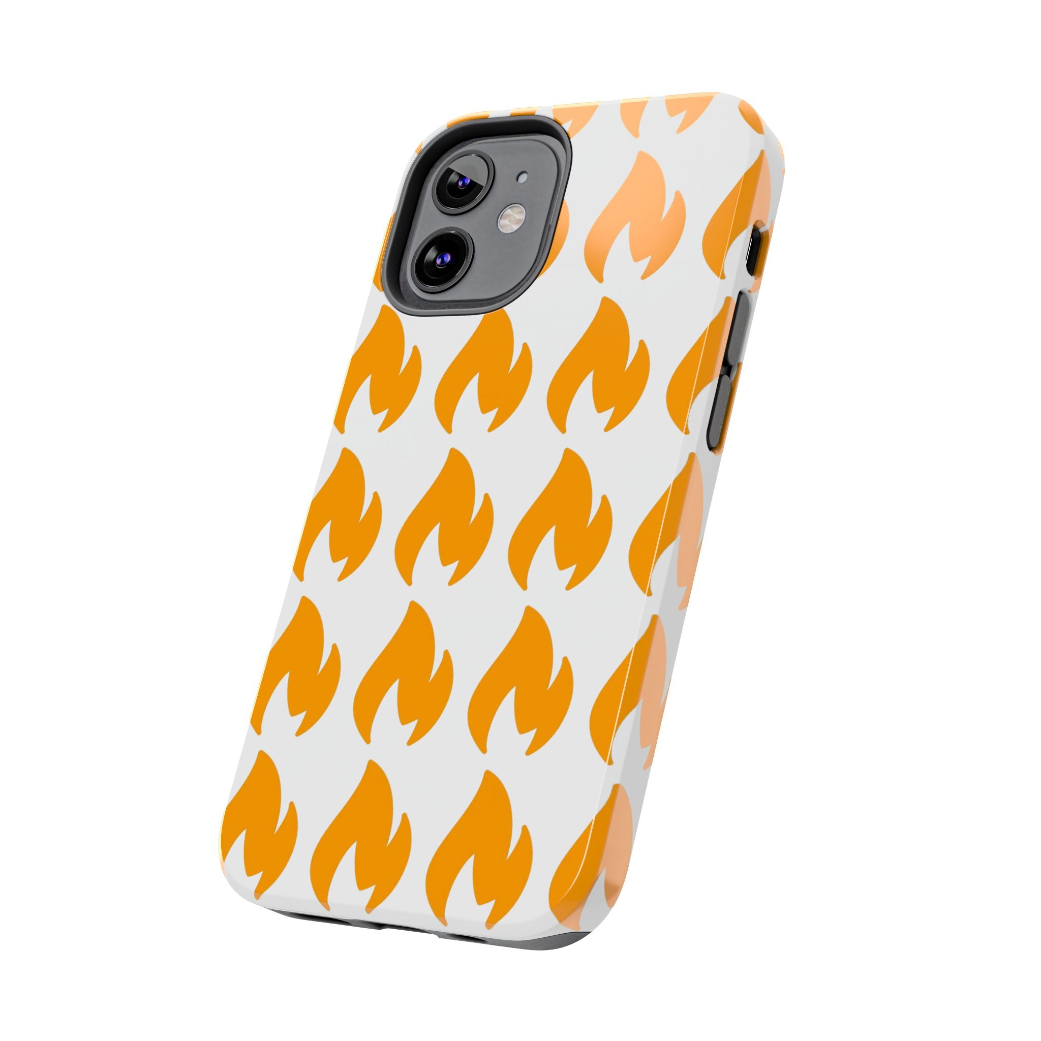 Phone Cases - Tough Orange Inginite Logo Pattern for iPhone & Samsung