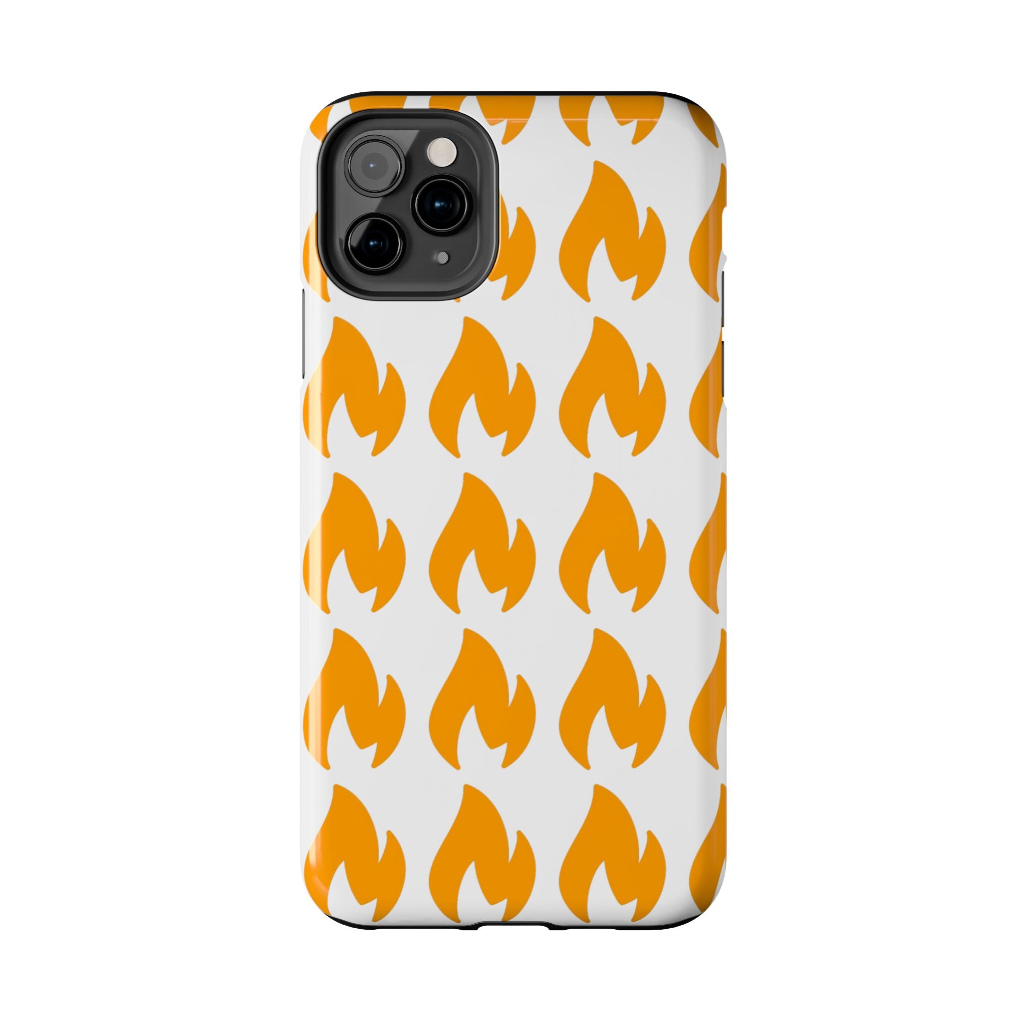 Phone Cases - Tough Orange Inginite Logo Pattern for iPhone & Samsung