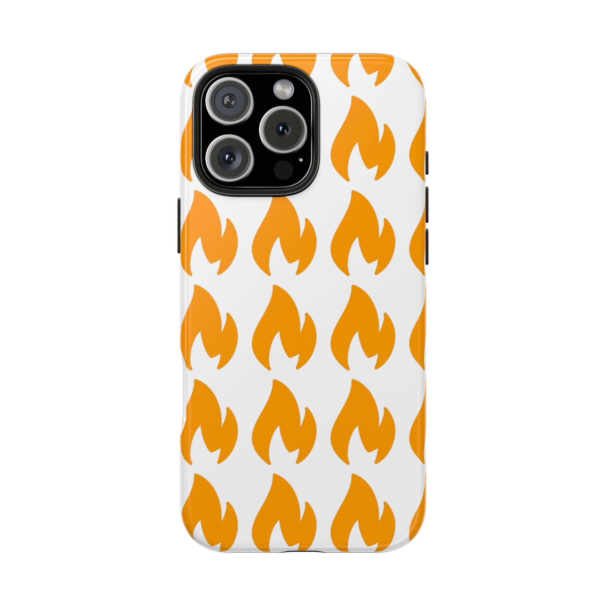 Phone Cases - Tough Orange Inginite Logo Pattern for iPhone & Samsung