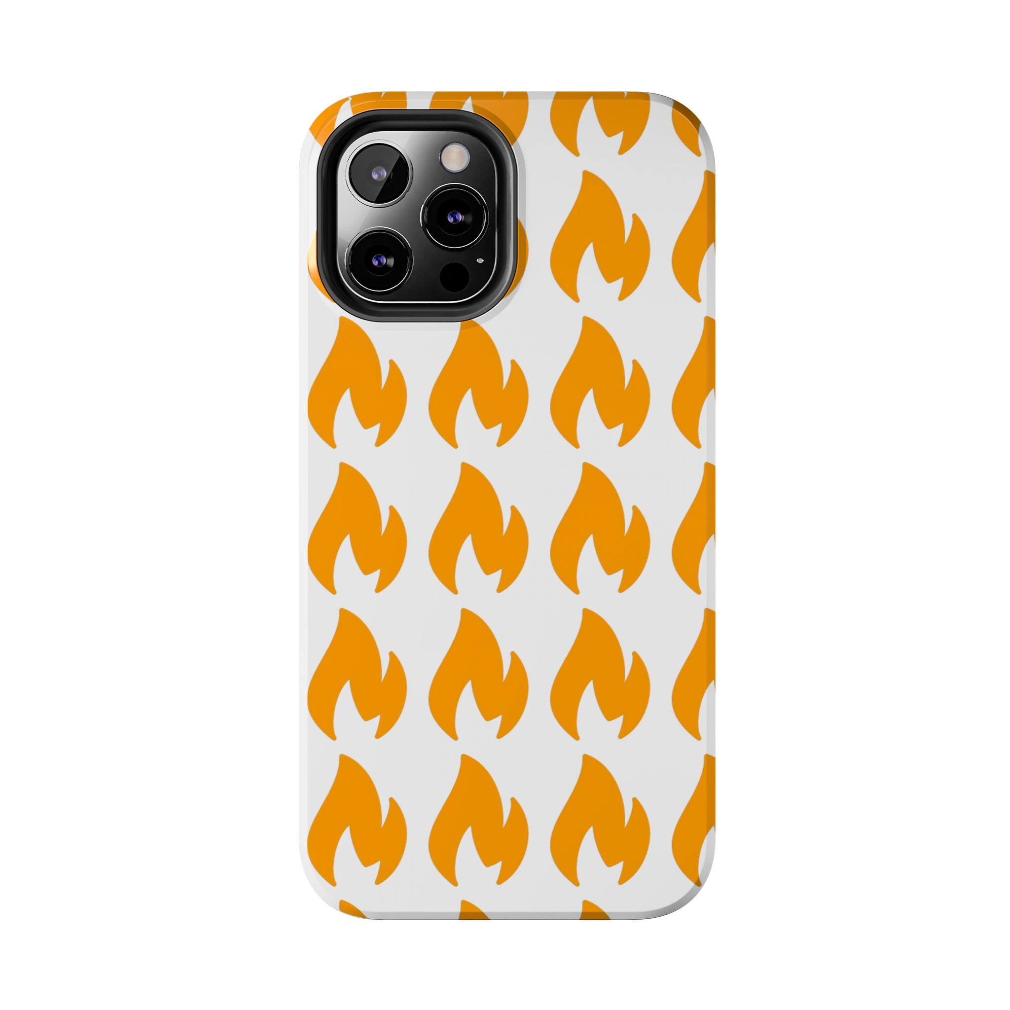 Phone Cases - Tough Orange Inginite Logo Pattern for iPhone & Samsung