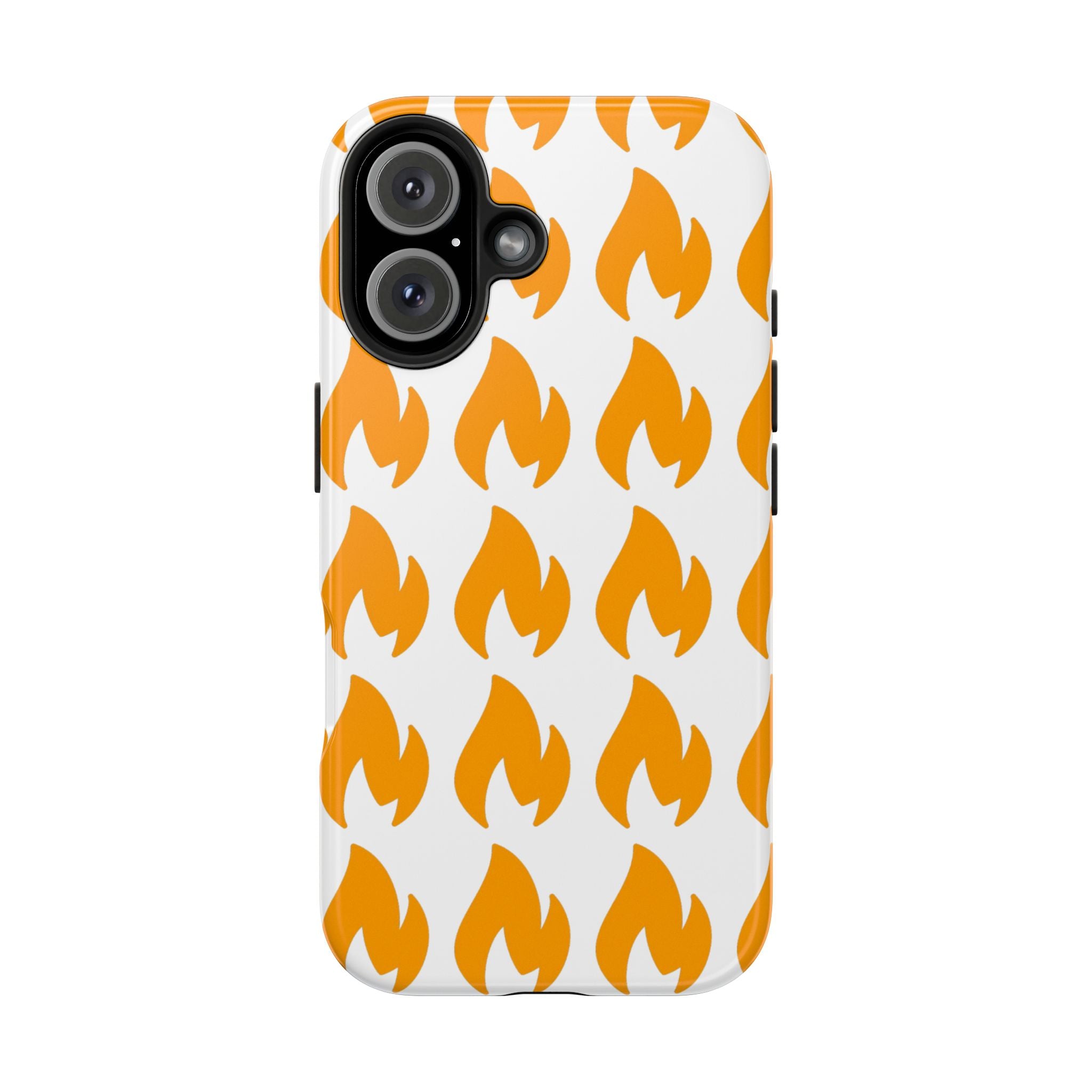 Phone Cases - Tough Orange Inginite Logo Pattern for iPhone & Samsung