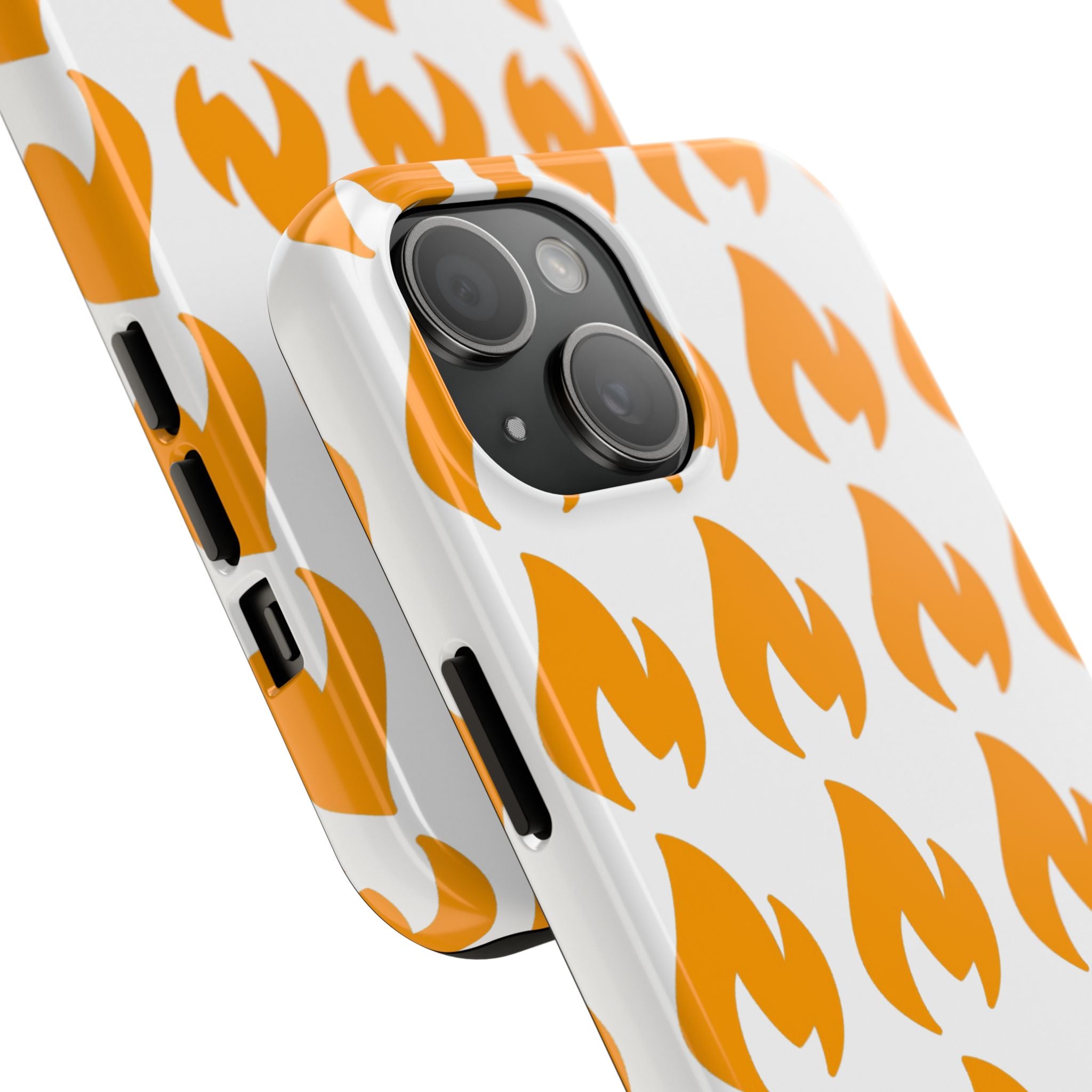 Phone Cases - Tough Orange Inginite Logo Pattern for iPhone & Samsung