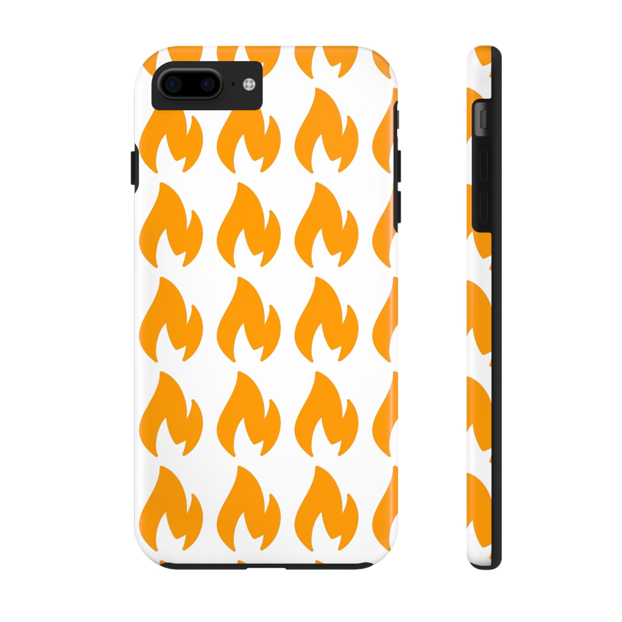 Phone Cases - Tough Orange Inginite Logo Pattern for iPhone & Samsung