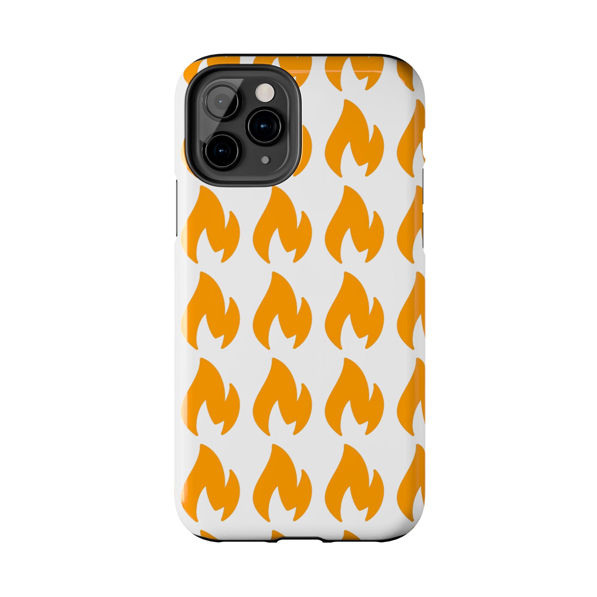 Phone Cases - Tough Orange Inginite Logo Pattern for iPhone & Samsung