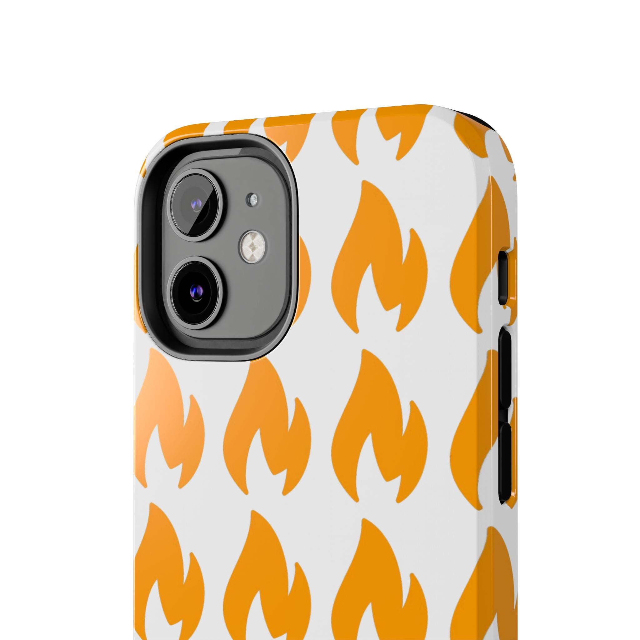 Phone Cases - Tough Orange Inginite Logo Pattern for iPhone & Samsung