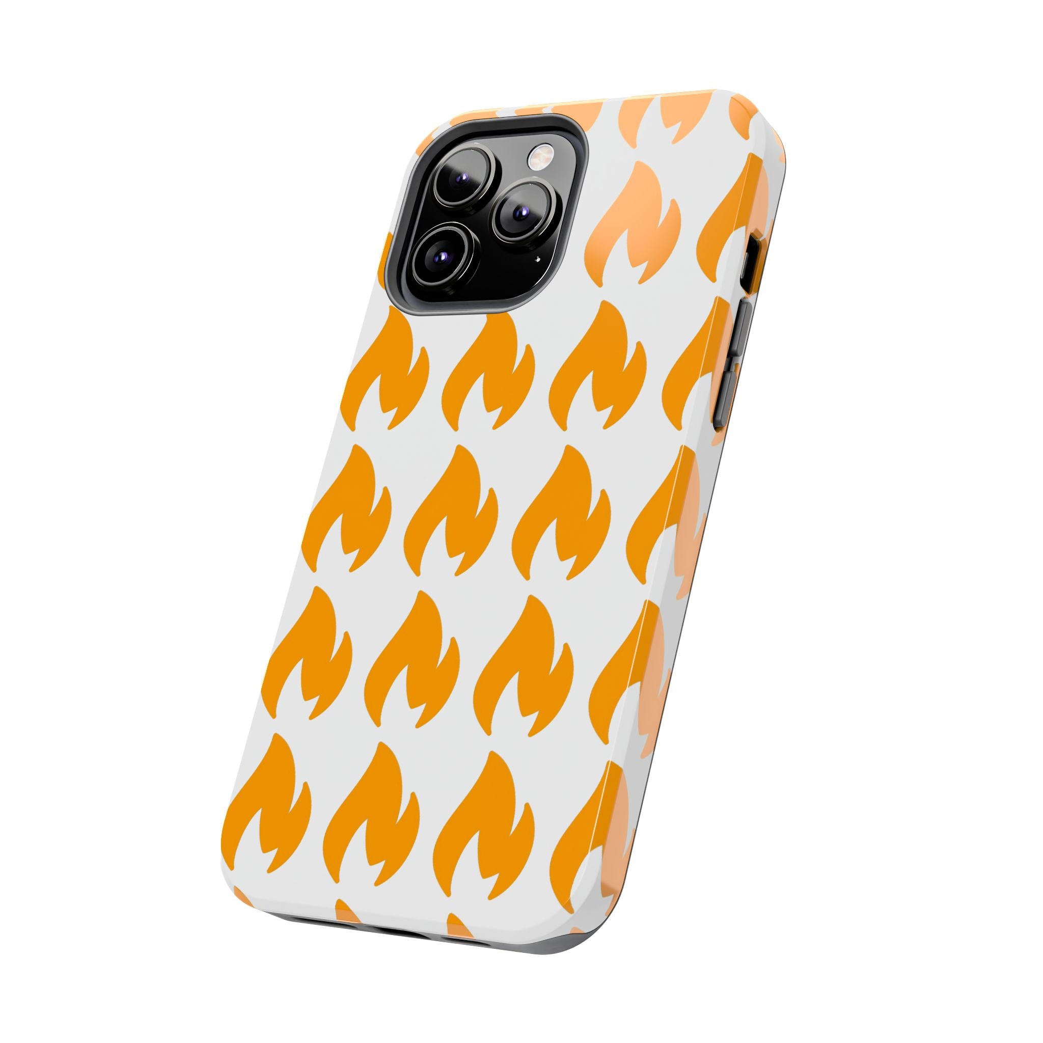 Phone Cases - Tough Orange Inginite Logo Pattern for iPhone & Samsung