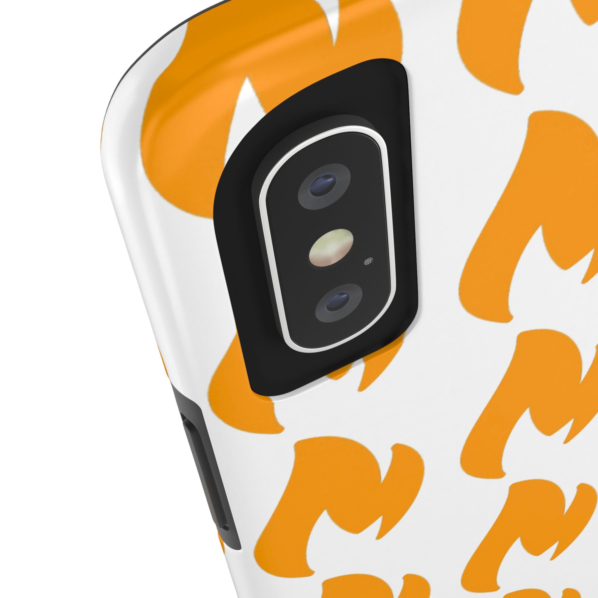 Phone Cases - Tough Orange Inginite Logo Pattern for iPhone & Samsung