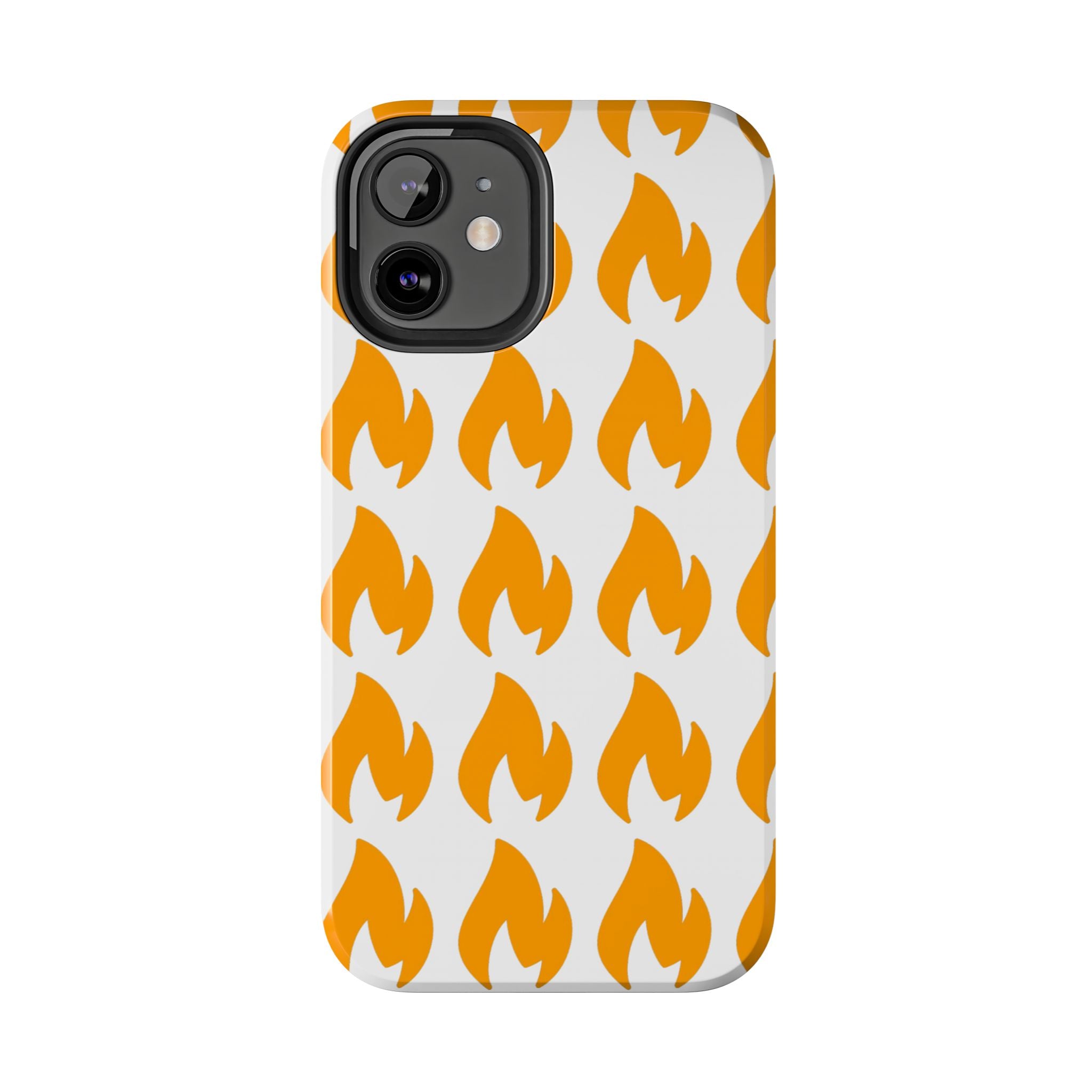 Phone Cases - Tough Orange Inginite Logo Pattern for iPhone & Samsung