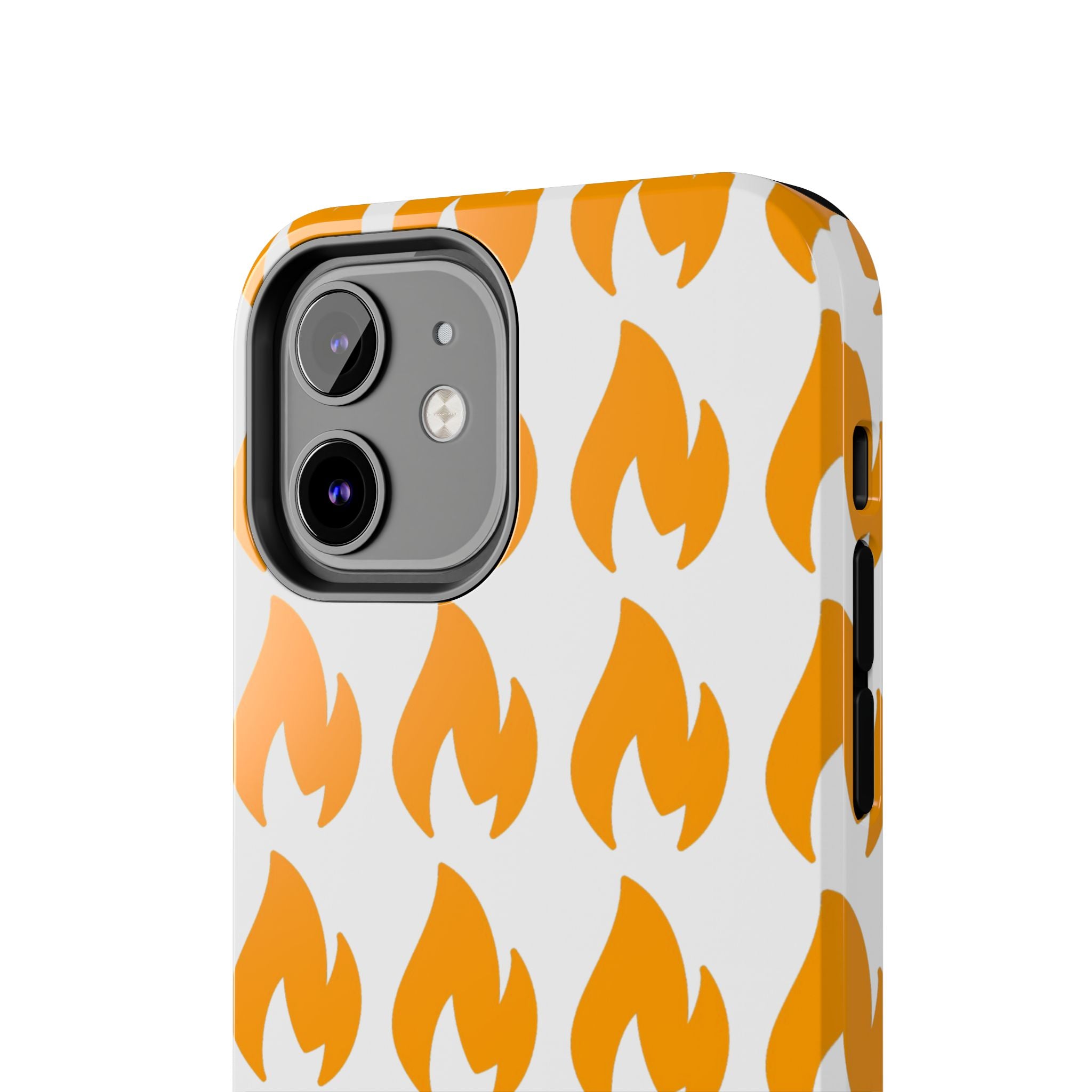 Phone Cases - Tough Orange Inginite Logo Pattern for iPhone & Samsung