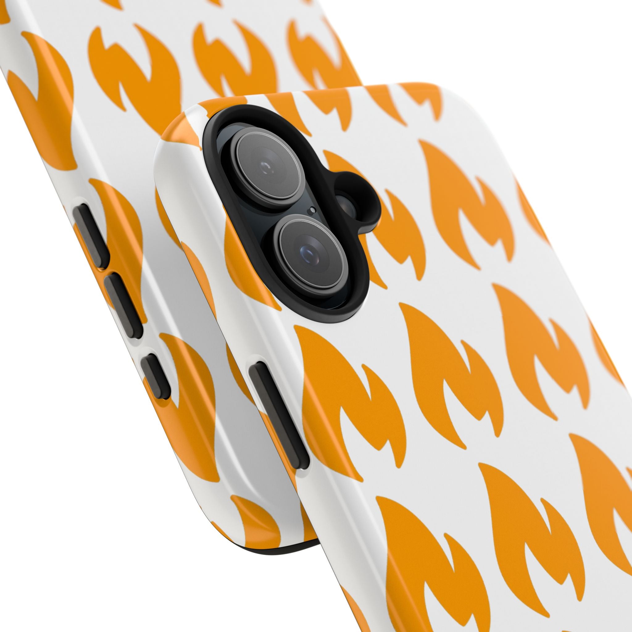 Phone Cases - Tough Orange Inginite Logo Pattern for iPhone & Samsung