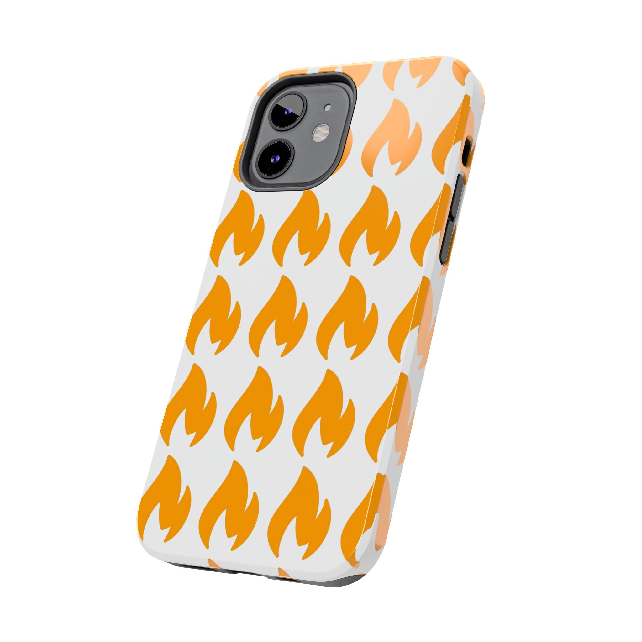 Phone Cases - Tough Orange Inginite Logo Pattern for iPhone & Samsung