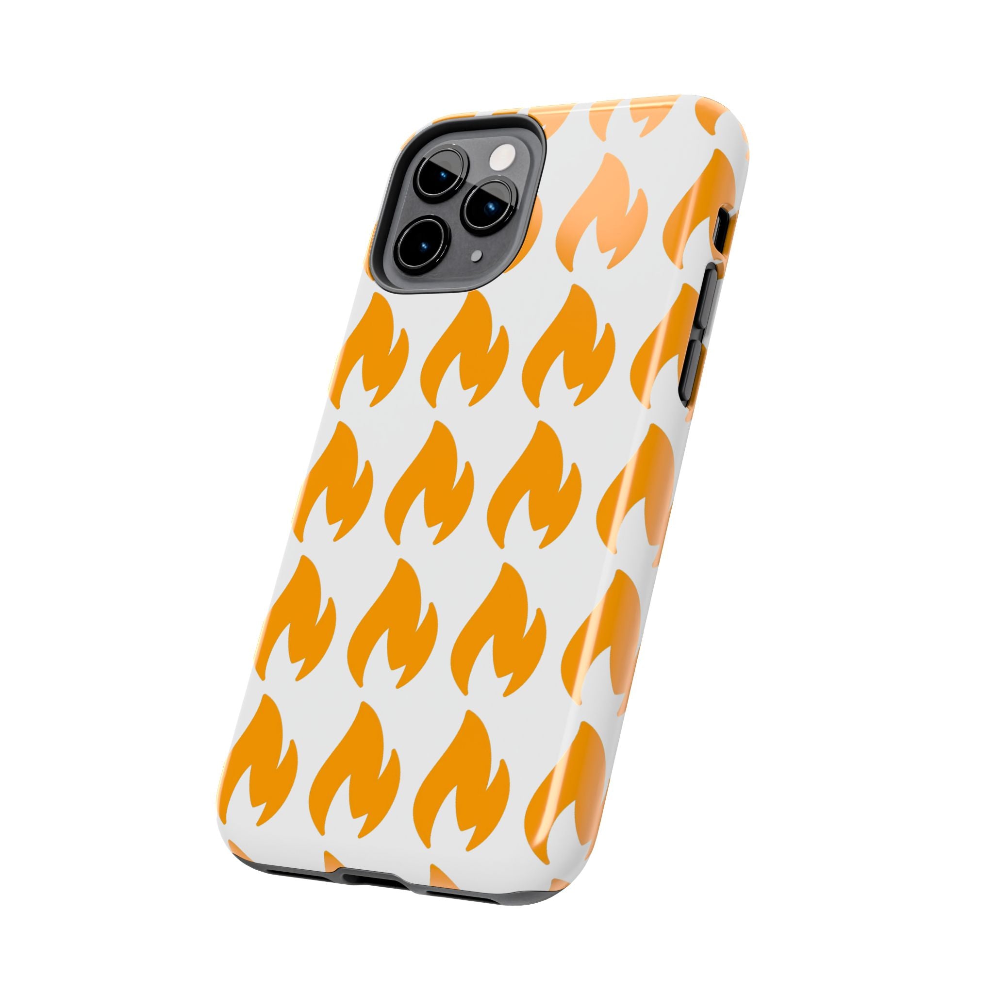 Phone Cases - Tough Orange Inginite Logo Pattern for iPhone & Samsung