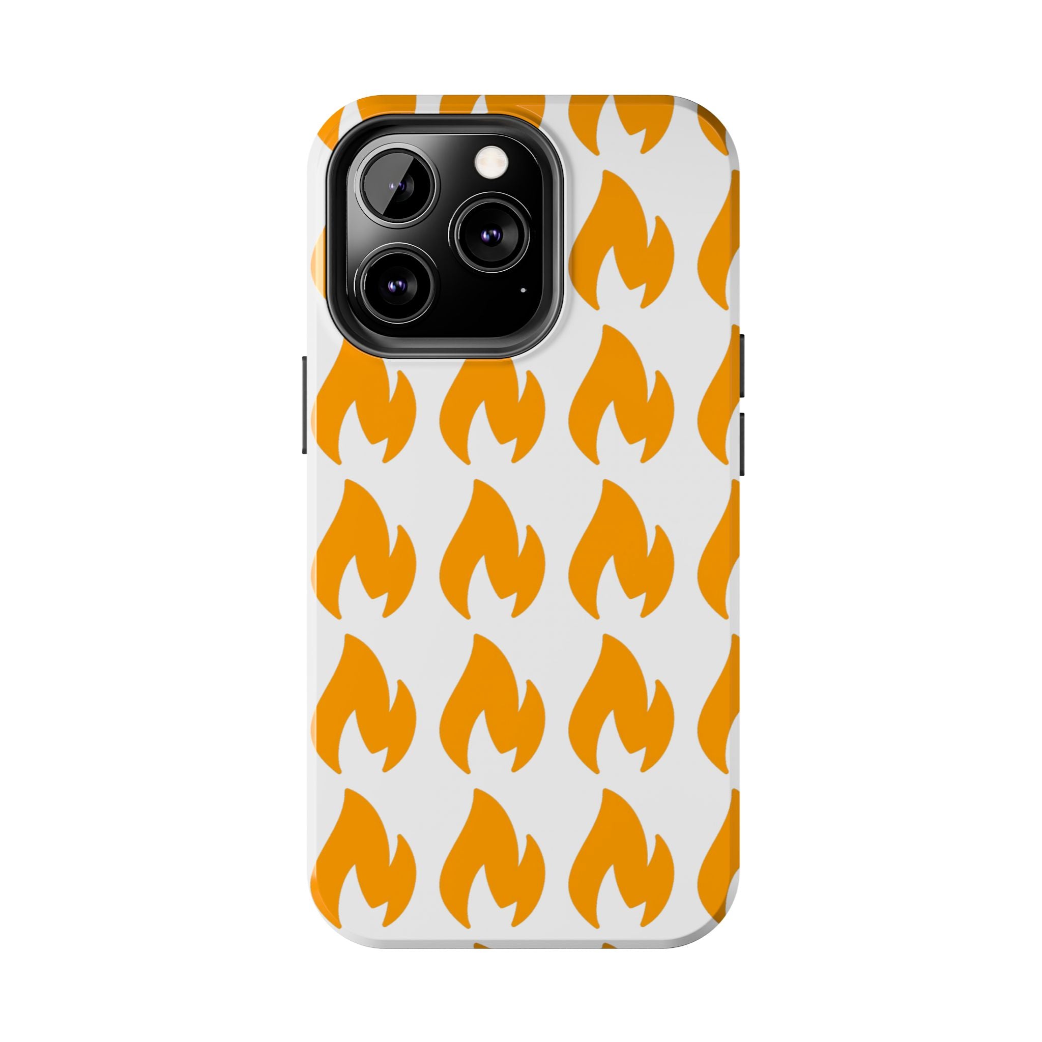 Phone Cases - Tough Orange Inginite Logo Pattern for iPhone & Samsung