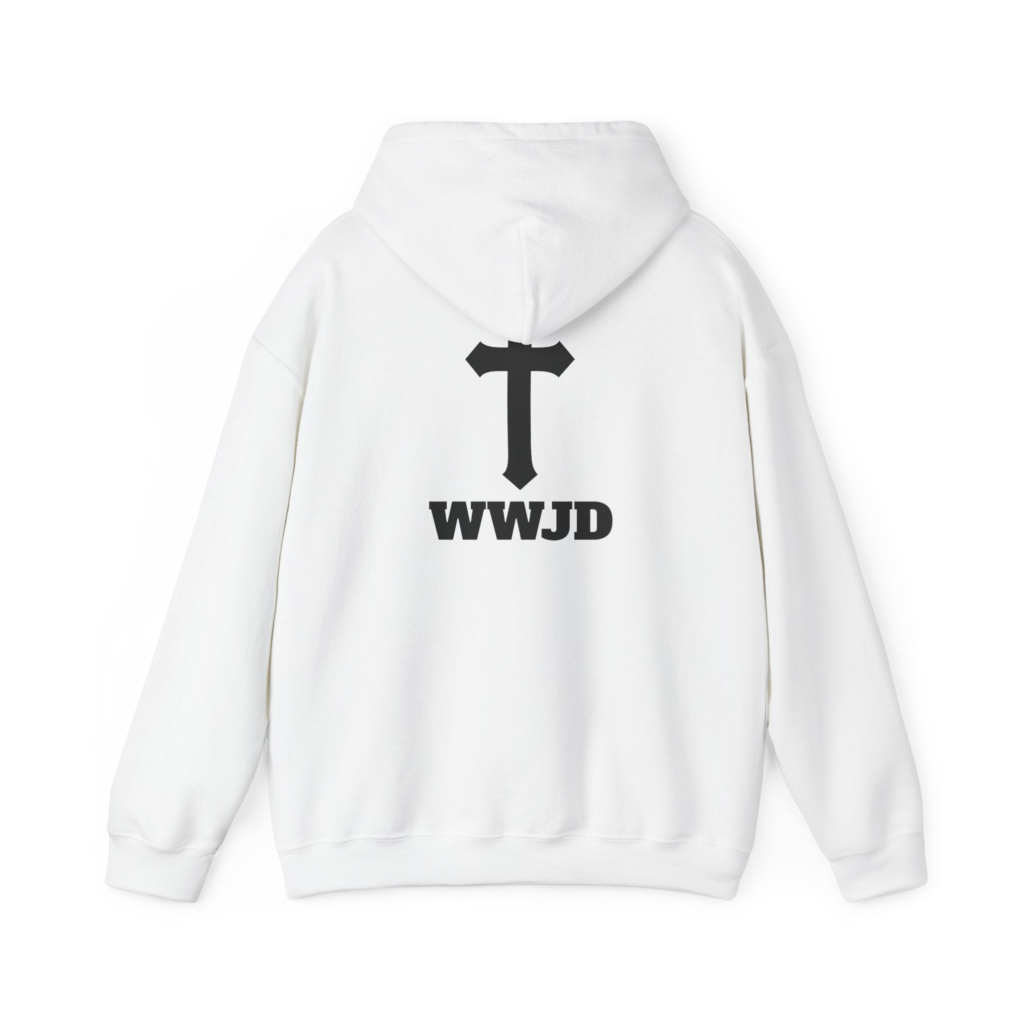 Ignite Logo Unisex Hooded Sweatshirt with WWJD Cross Design