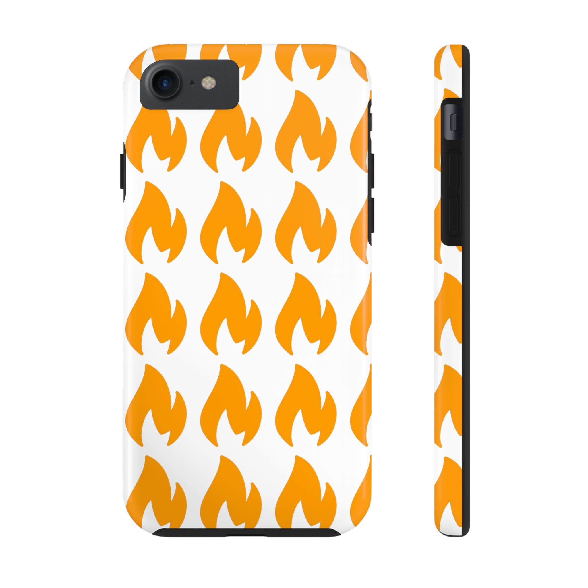 Phone Cases - Tough Orange Inginite Logo Pattern for iPhone & Samsung