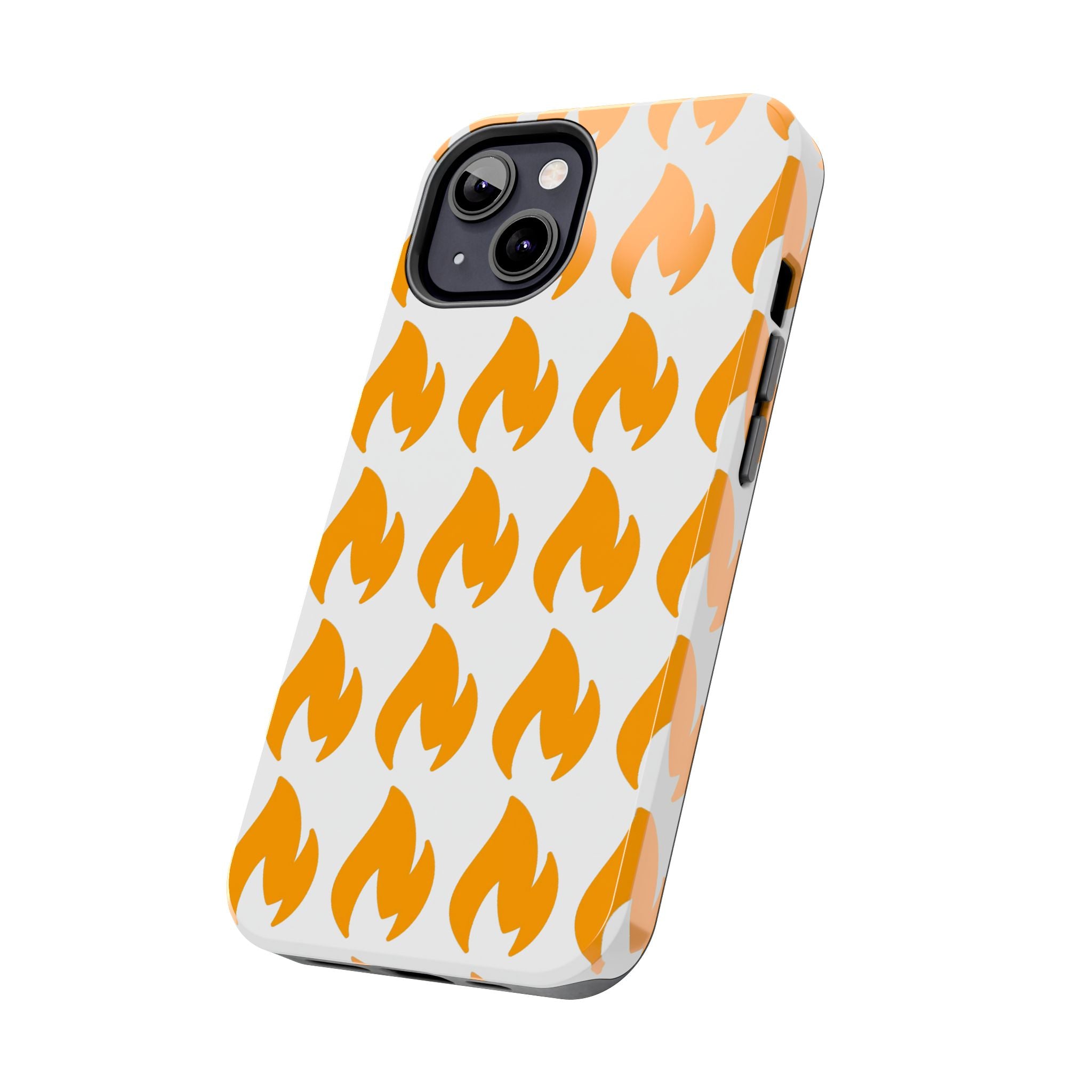 Phone Cases - Tough Orange Inginite Logo Pattern for iPhone & Samsung