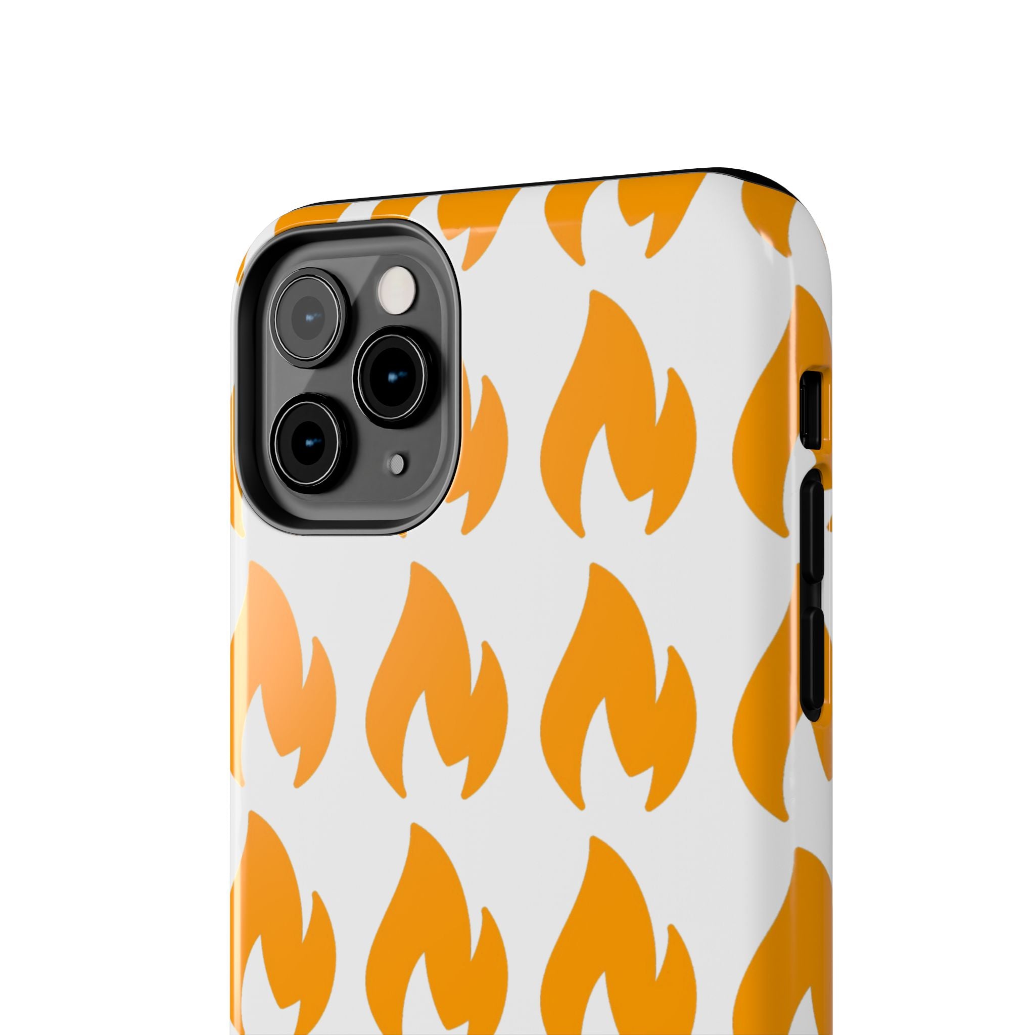 Phone Cases - Tough Orange Inginite Logo Pattern for iPhone & Samsung