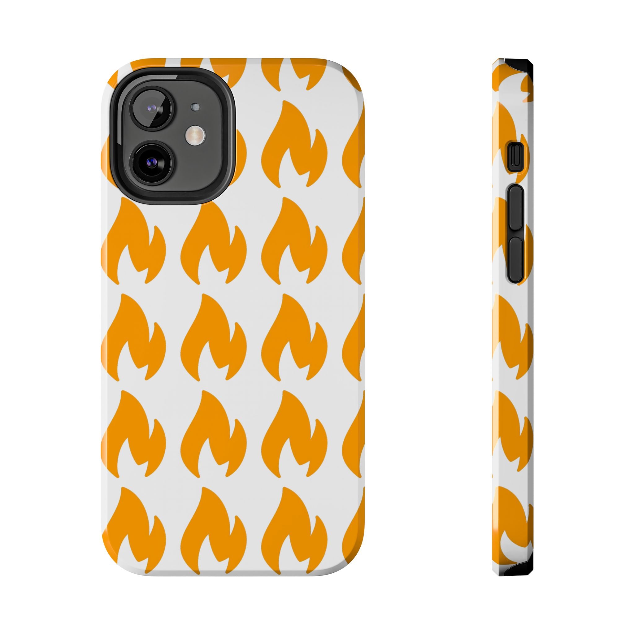 Phone Cases - Tough Orange Inginite Logo Pattern for iPhone & Samsung