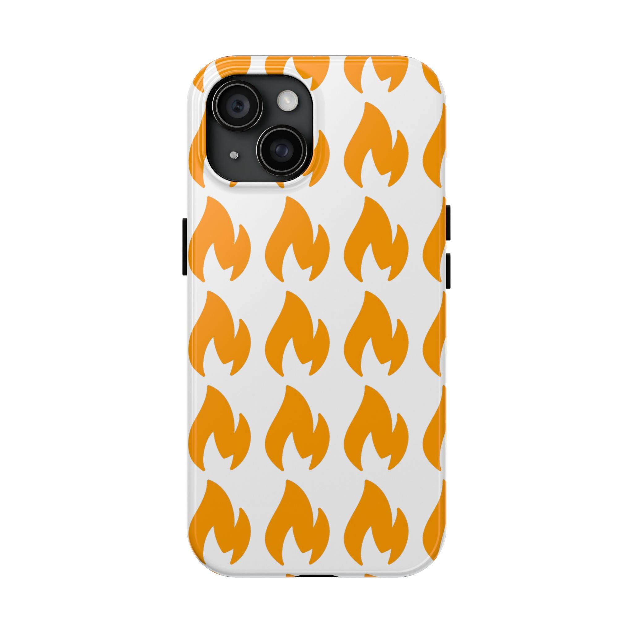 Phone Cases - Tough Orange Inginite Logo Pattern for iPhone & Samsung